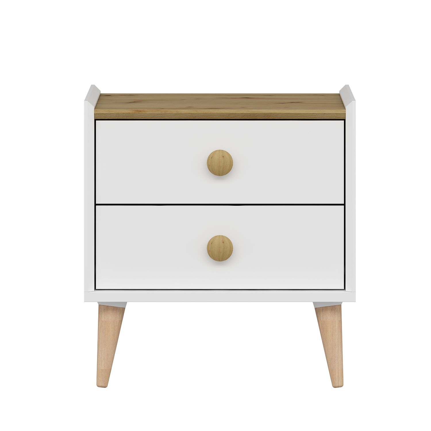 Mitra Komodin - Beyaz/Artisan