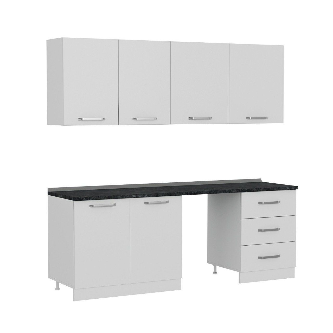 Minar 220 Cm Mutfak Dolabı Beyaz 220-B12