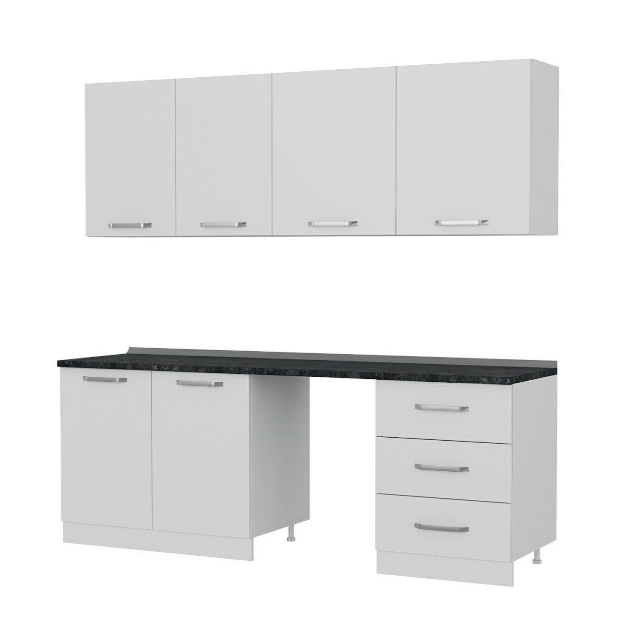 Minar 220 Cm Mutfak Dolabı Beyaz 220-B12