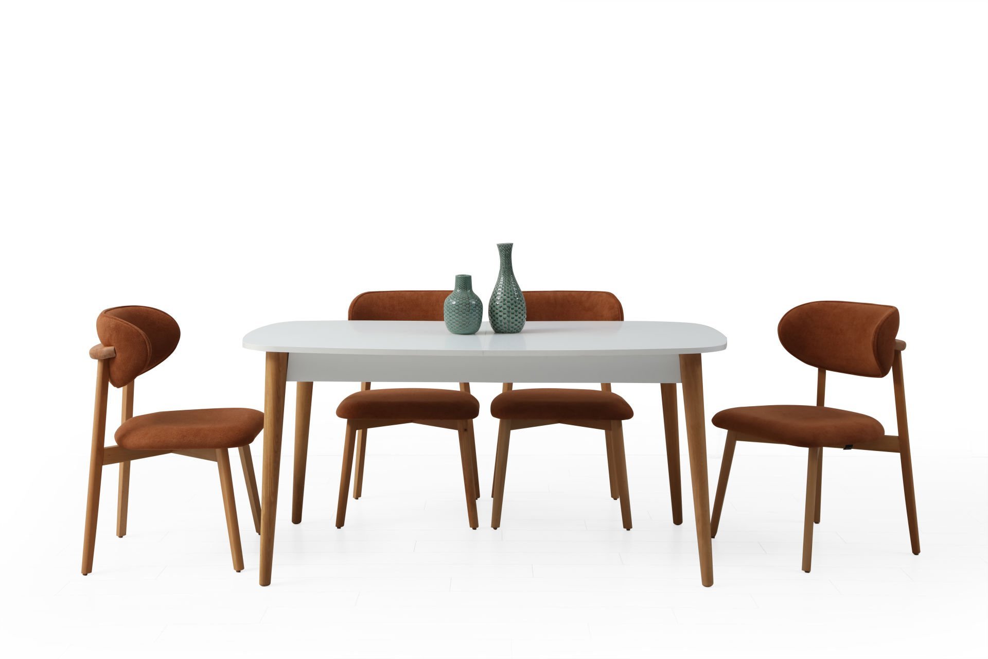 Lotus Bohem Tarz Yemek Odası Takımı - Artisan