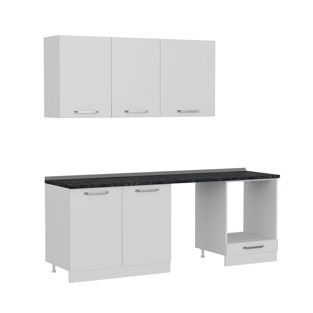 Minar 220 Cm Mutfak Dolabı Beyaz 220-B13