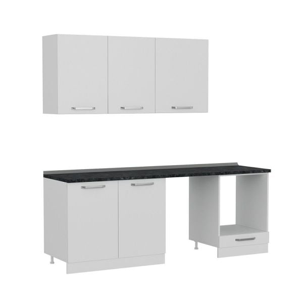 Minar 220 Cm Mutfak Dolabı Beyaz 220-B13