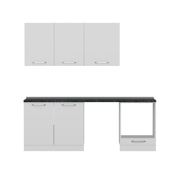 Minar 220 Cm Mutfak Dolabı Beyaz 220-B13