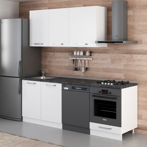 Minar 220 Cm Mutfak Dolabı Beyaz 220-B13