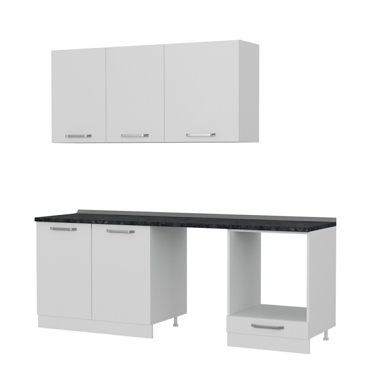 Minar 220 Cm Mutfak Dolabı Beyaz 220-B13