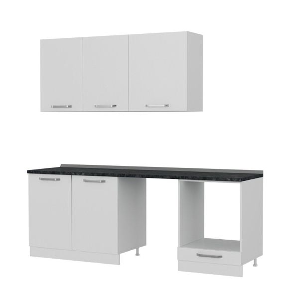 Minar 220 Cm Mutfak Dolabı Beyaz 220-B13