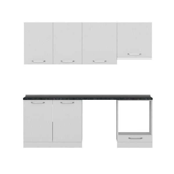 Minar 220 Cm Mutfak Dolabı Beyaz 220-B14