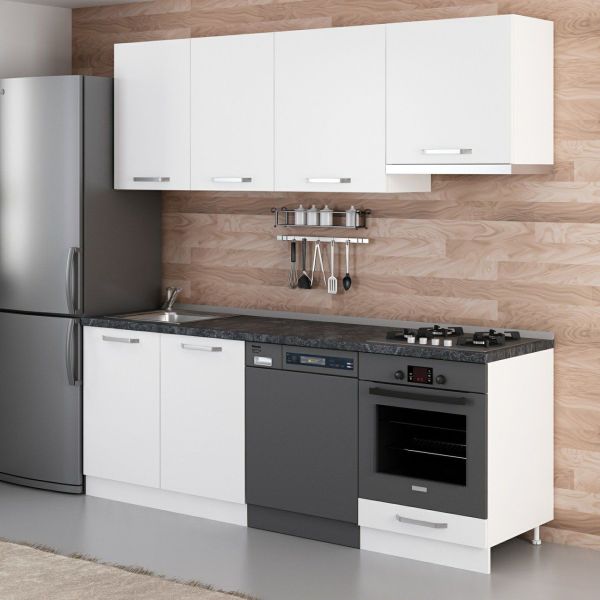 Minar 220 Cm Mutfak Dolabı Beyaz 220-B14