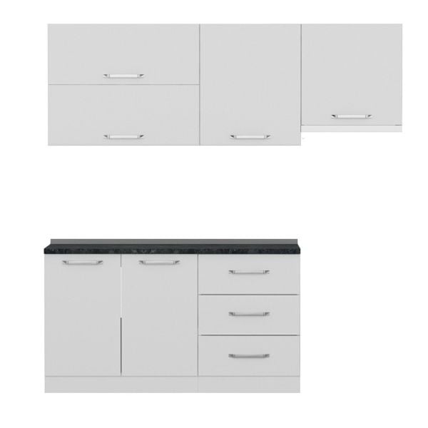 Minar 210 Cm Mutfak Dolabı Beyaz 210-B4