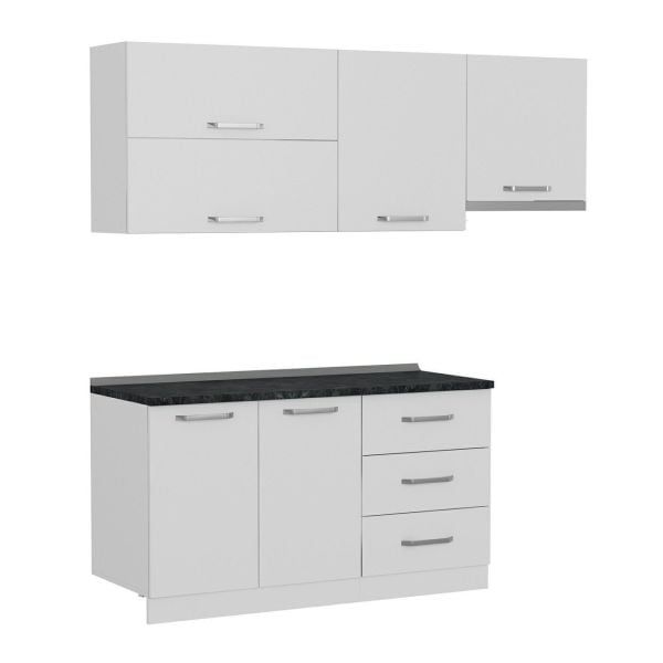 Minar 210 Cm Mutfak Dolabı Beyaz 210-B4