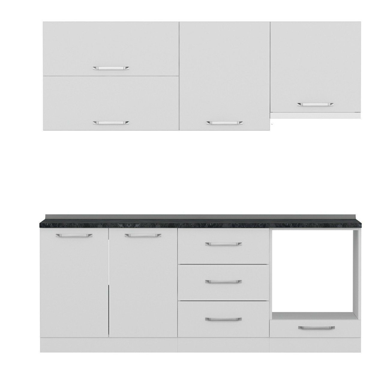 Minar 210 Cm Mutfak Dolabı Beyaz 210-B5