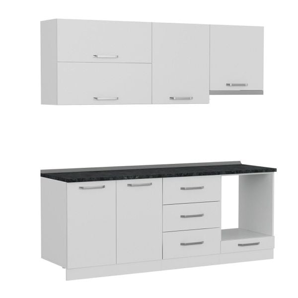 Minar 210 Cm Mutfak Dolabı Beyaz 210-B5