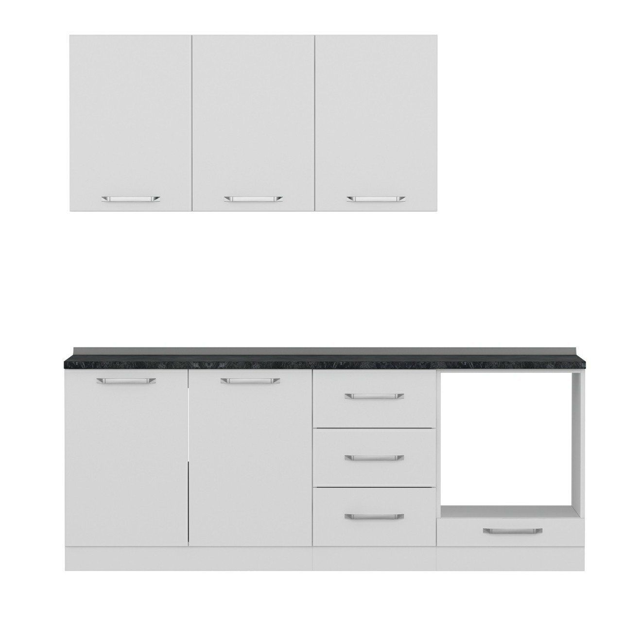 Minar 210 Cm Mutfak Dolabı Beyaz 210-B6