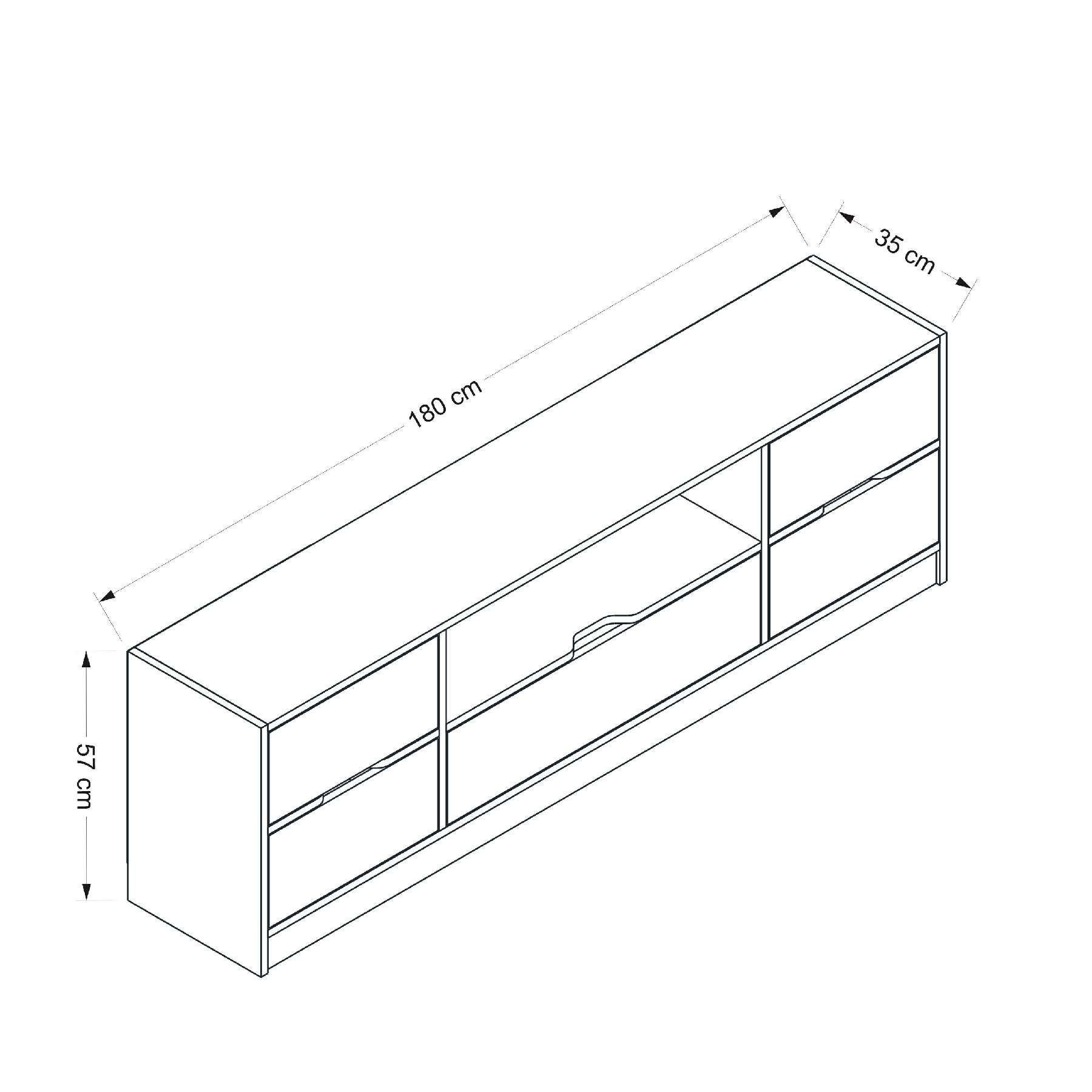 Elina Tv Ünitesi - Dore/Antrasit