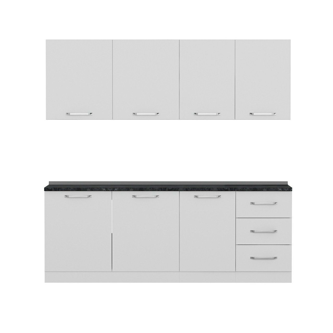 Minar 220 Cm Mutfak Dolabı Beyaz 220-B1