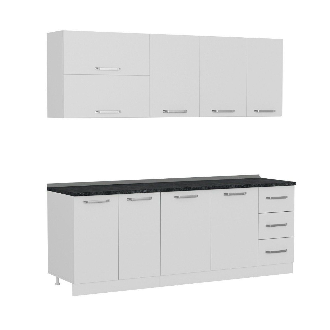 Minar 220 Cm Mutfak Dolabı Beyaz 220-B2