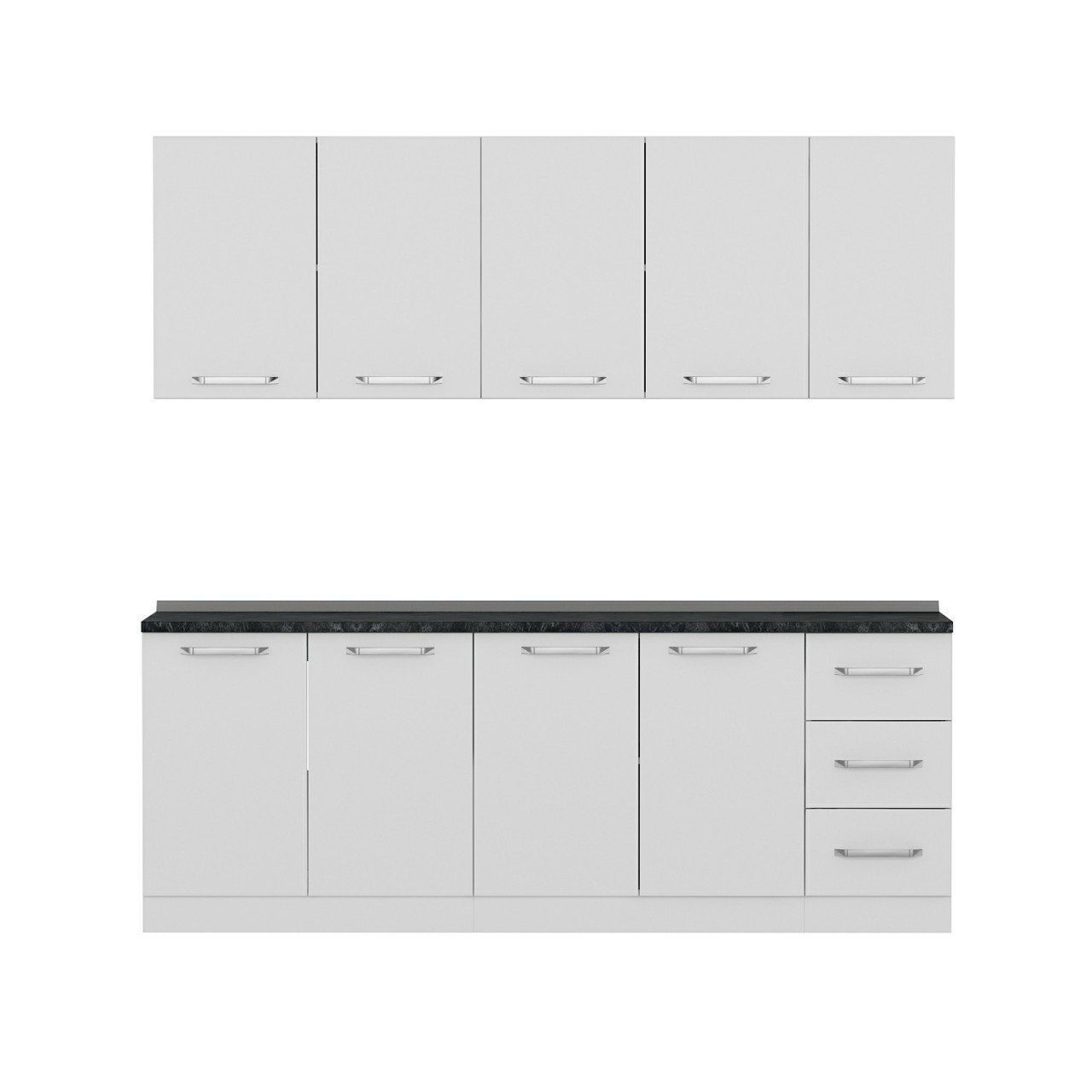 Minar 220 Cm Mutfak Dolabı Beyaz 220-B3