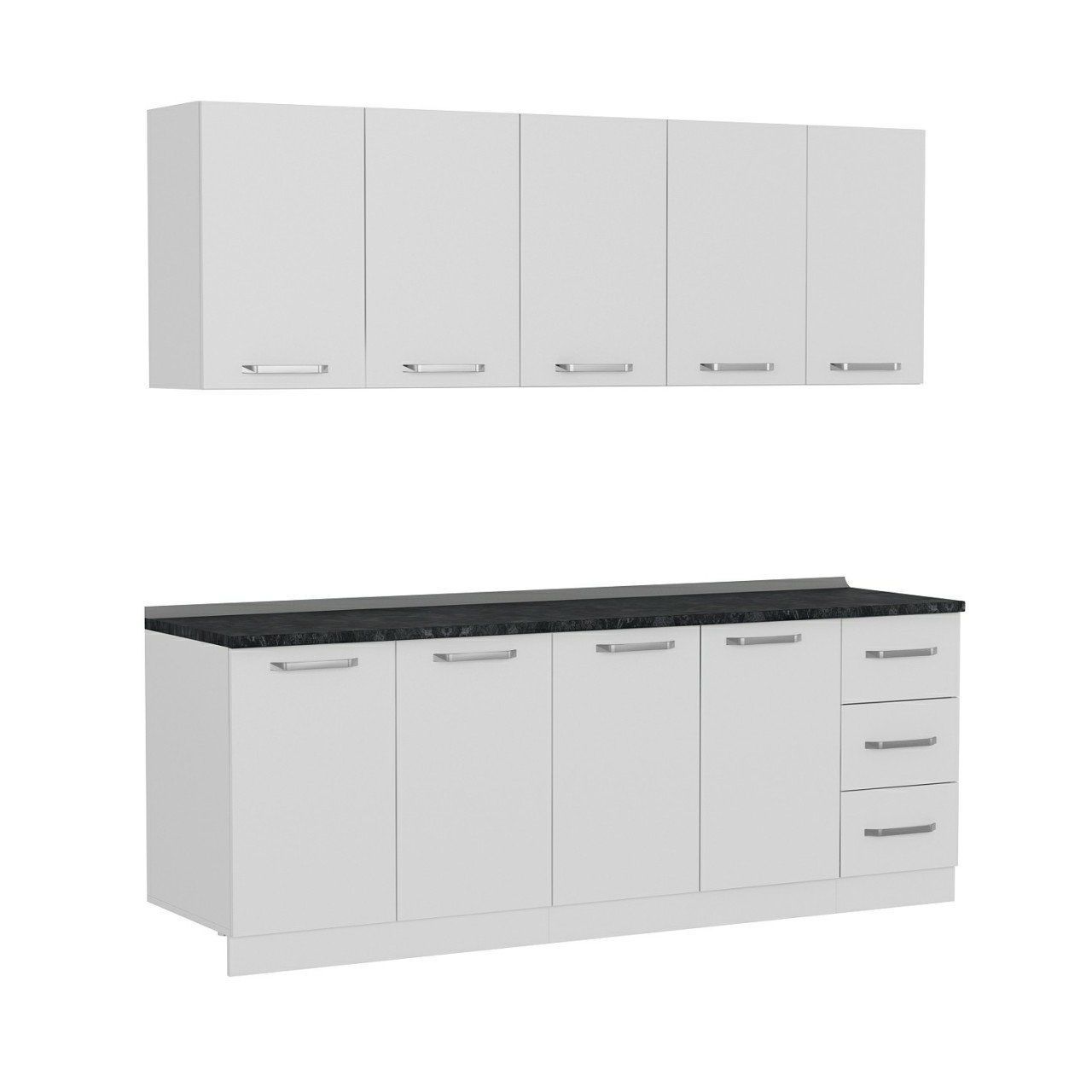 Minar 220 Cm Mutfak Dolabı Beyaz 220-B3