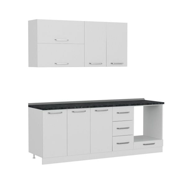 Minar 220 Cm Mutfak Dolabı Beyaz 220-B7