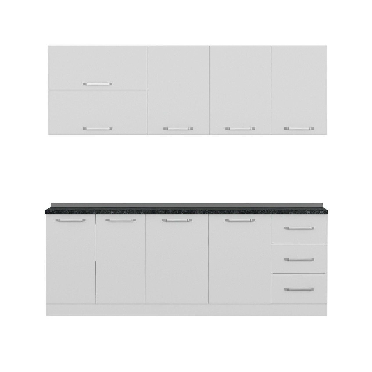 Minar 225 Cm Mutfak Dolabı Beyaz 225-B1