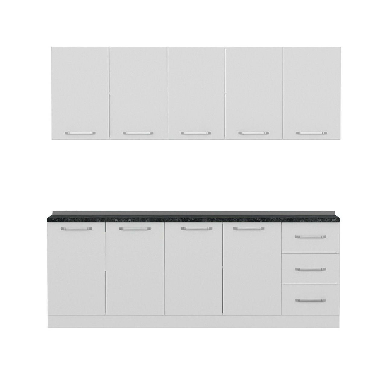 Minar 225 Cm Mutfak Dolabı Beyaz 225-B2