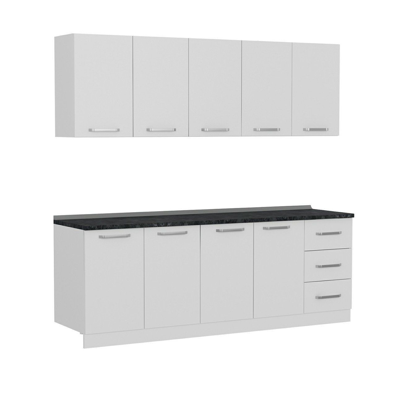 Minar 225 Cm Mutfak Dolabı Beyaz 225-B2