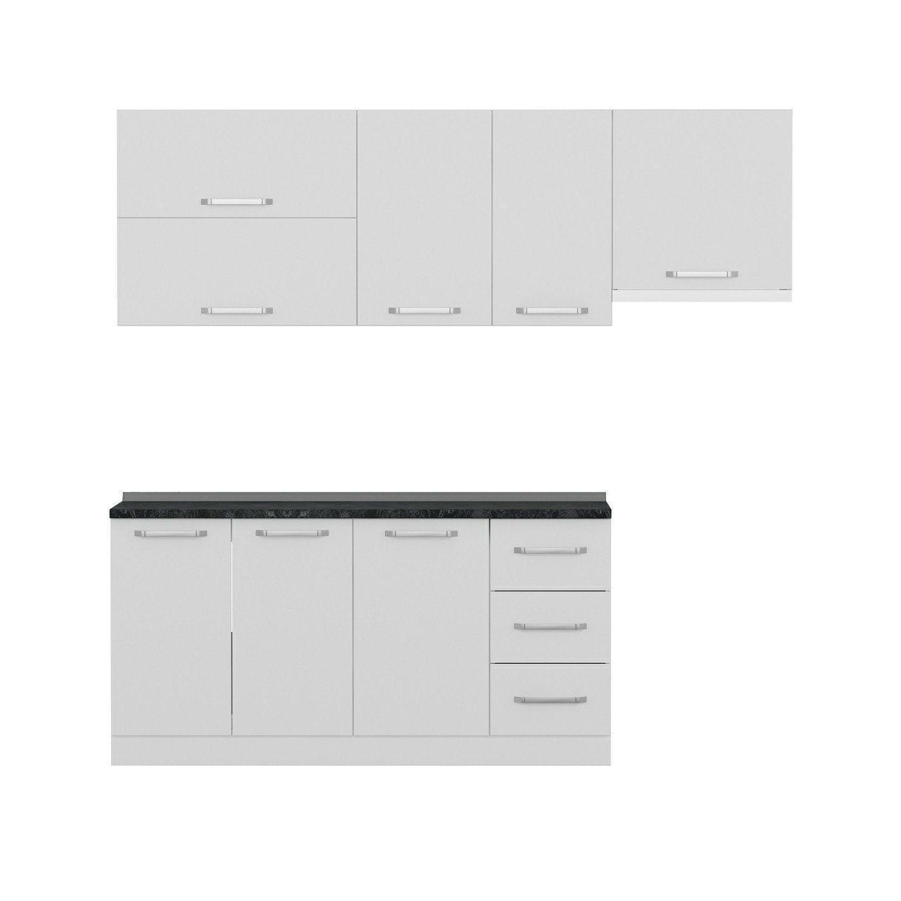 Minar 225 Cm Mutfak Dolabı Beyaz 225-B4