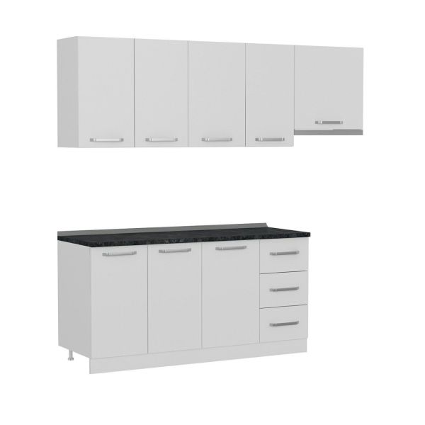 Minar 225 Cm Mutfak Dolabı Beyaz 225-B7