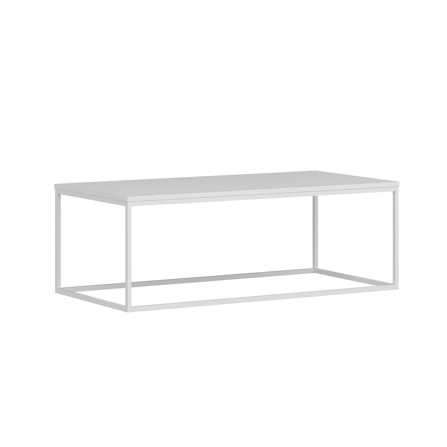 Tiger Metal Ayaklı Orta Sehpa - Beyaz