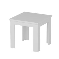 Minar Moskau Yemek Masası - Parlak Beyaz