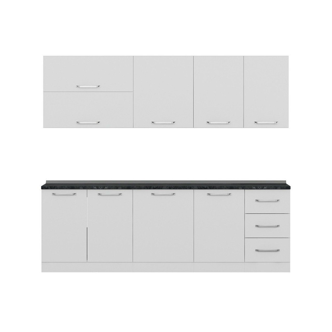 Minar 245 Cm Mutfak Dolabı Beyaz 245-B2