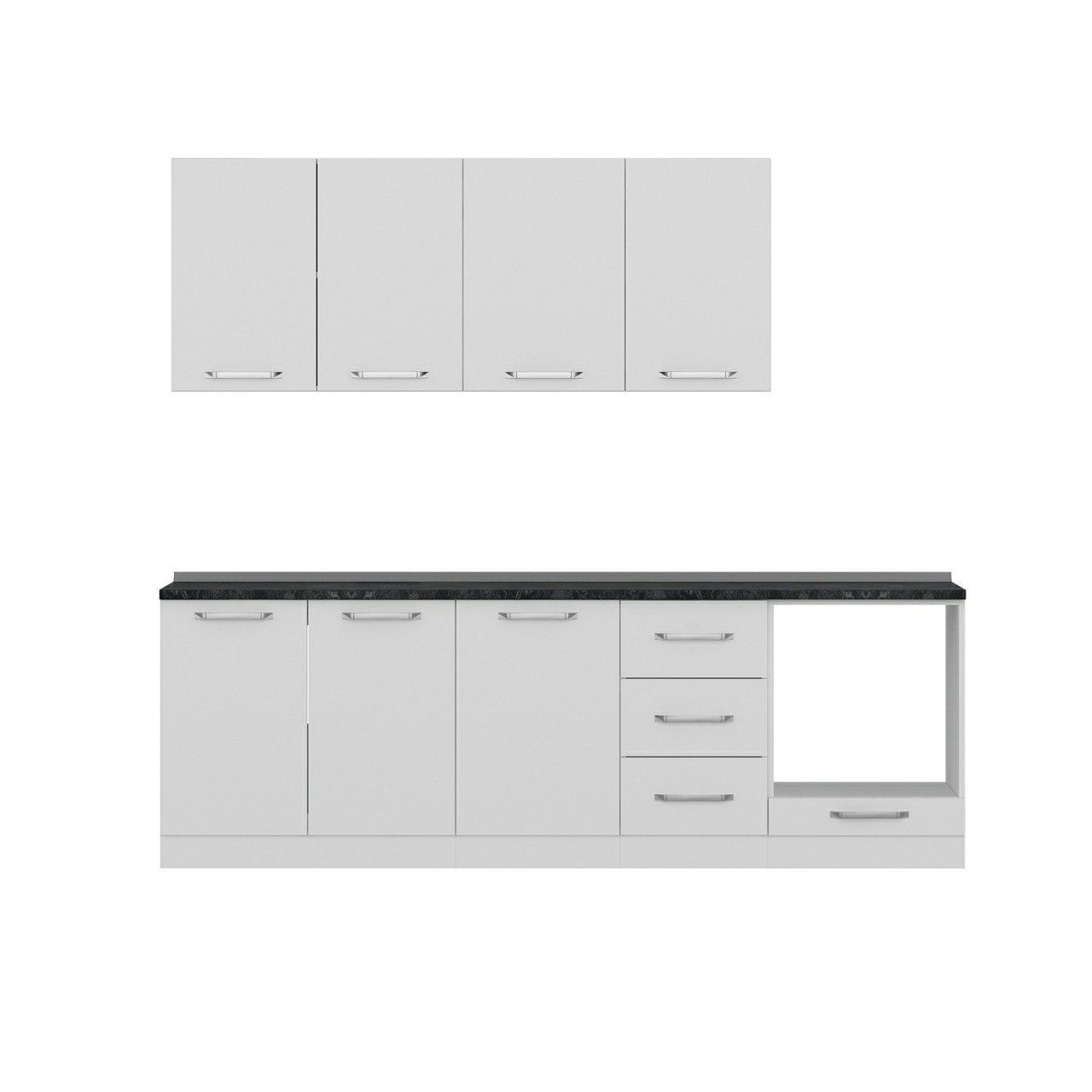 Minar 245 Cm Mutfak Dolabı Beyaz 245-B7