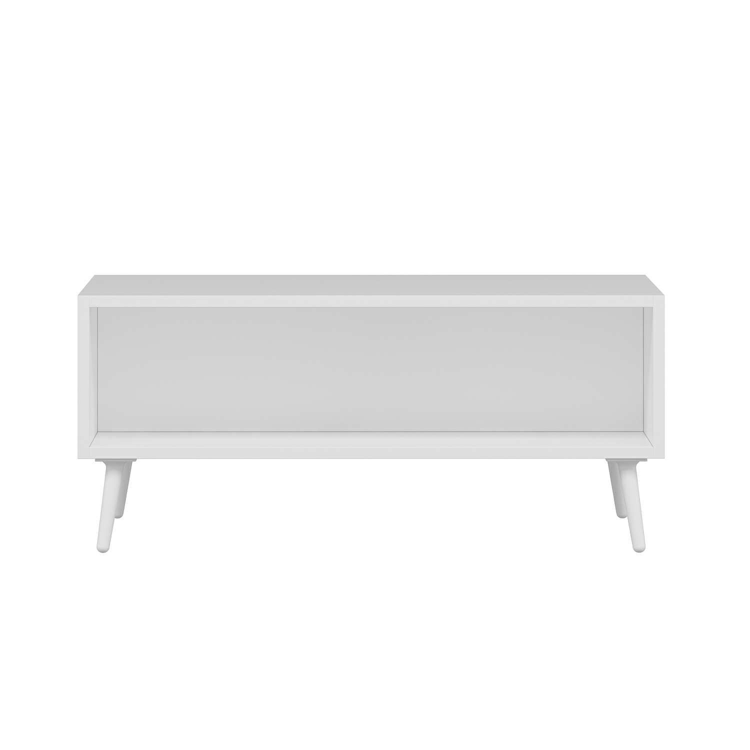 Elina Ayaklı Orta Sehpa - Beyaz/Beyaz