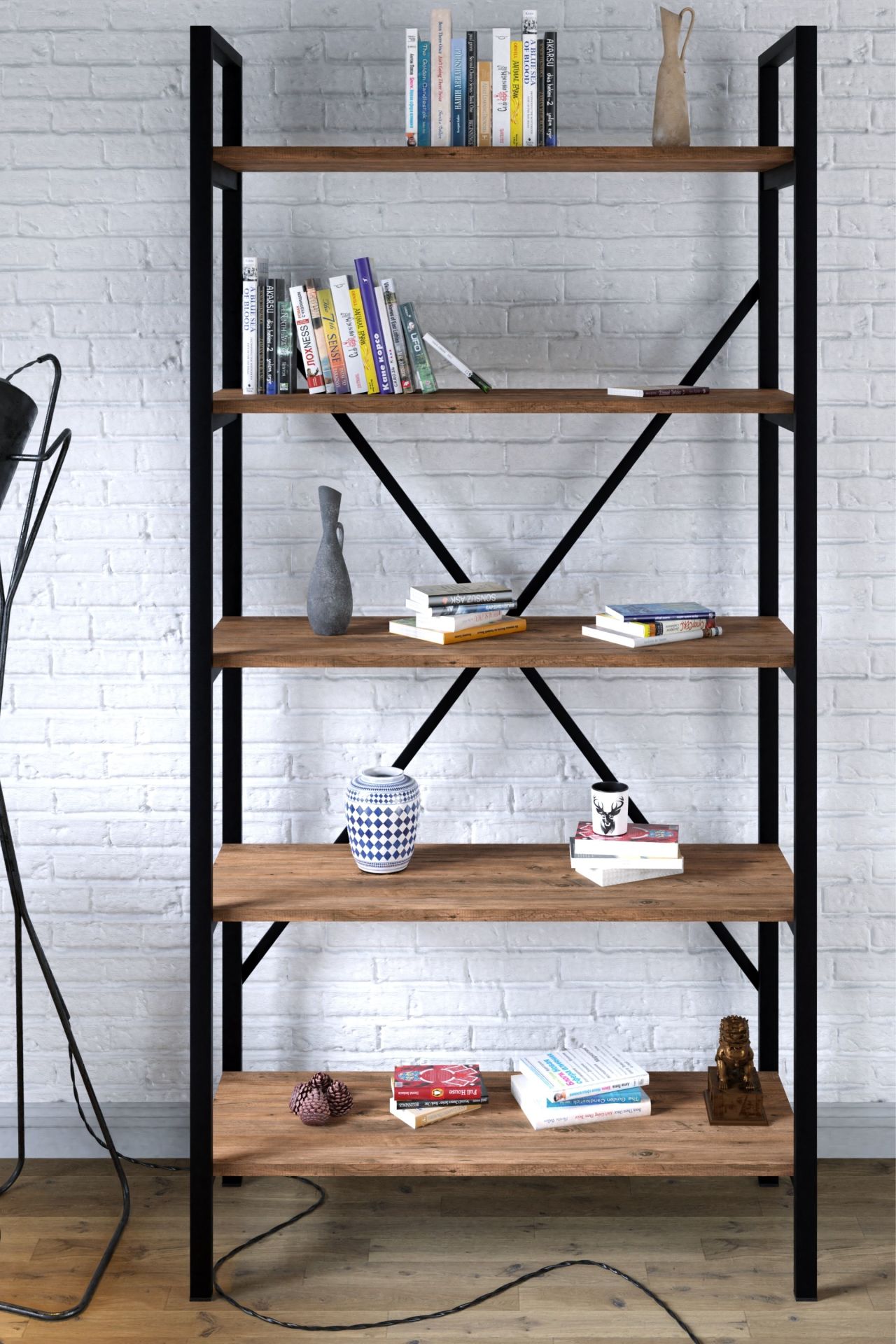 Cera Kitaplık 90 - Atlantik Çam