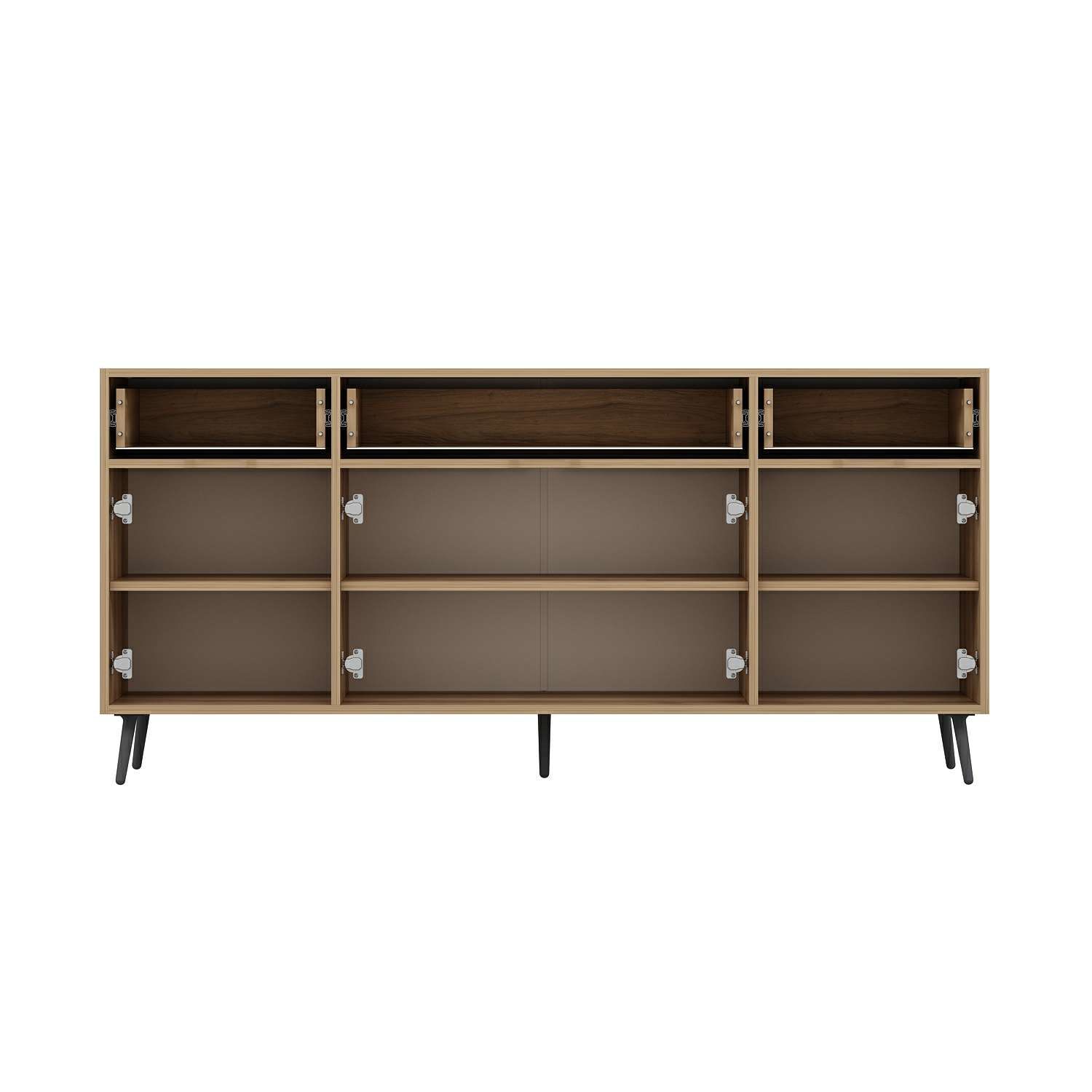 Elina Ayaklı Konsol Aynalı - Dore/Antrasit