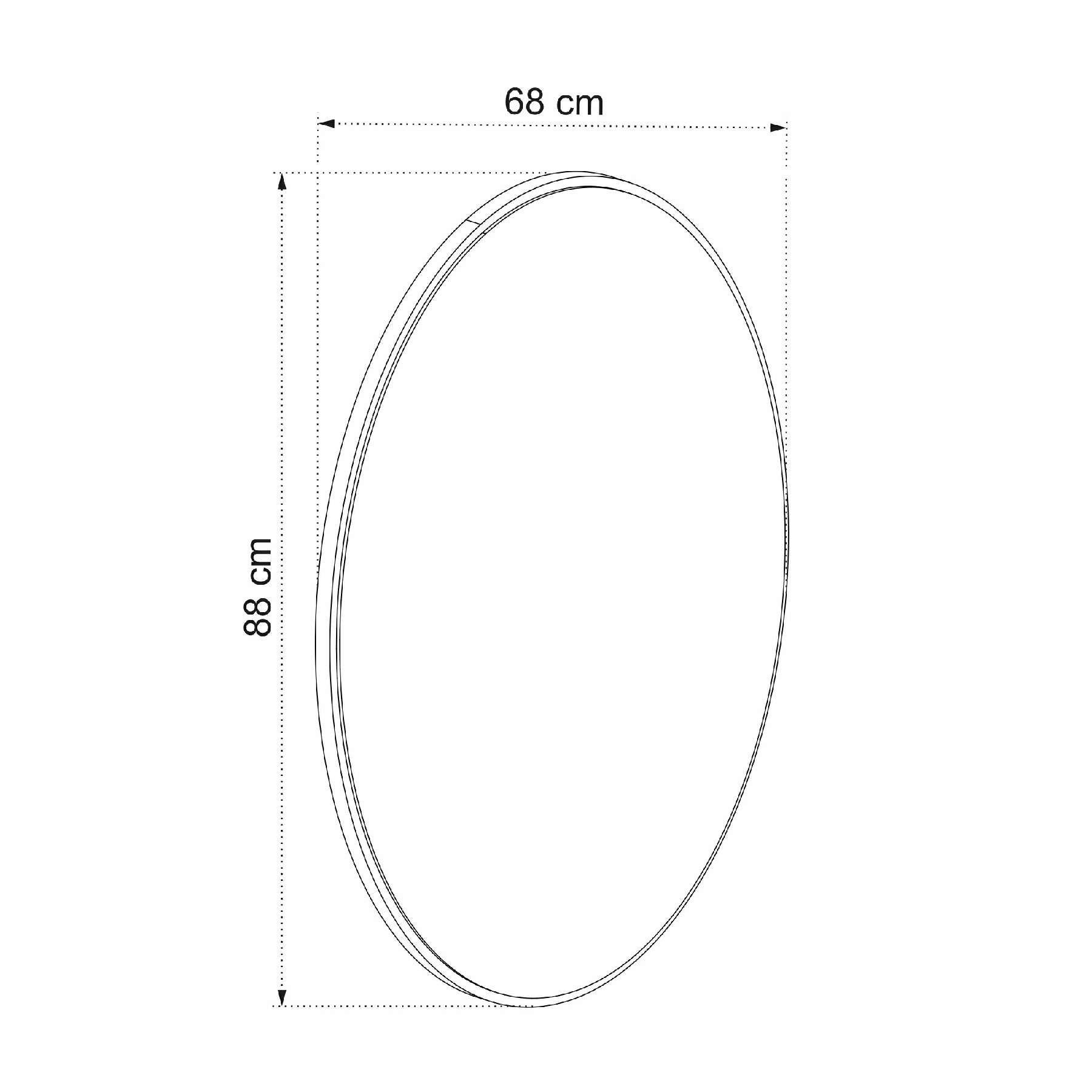 Elina Ayaklı Konsol Aynalı - Beyaz/Antrasit