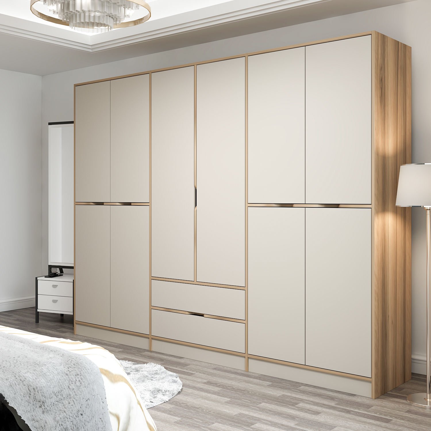 Elina 6 Kapaklı Dolap - Dore/Kumtaşı