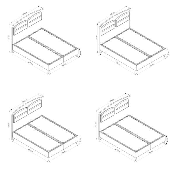 Retro Baza Başlık - Siyah Ayak-Coco03-Yastık Coco08