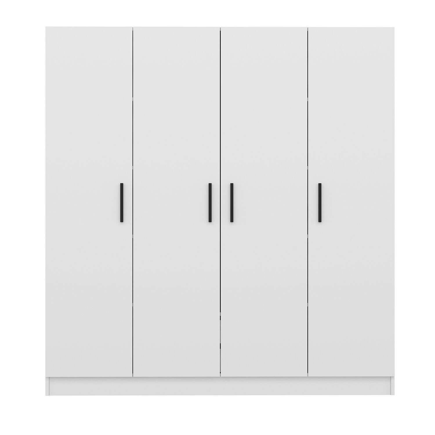 Minar Maja 4 Kapaklı Gardrop - Beyaz