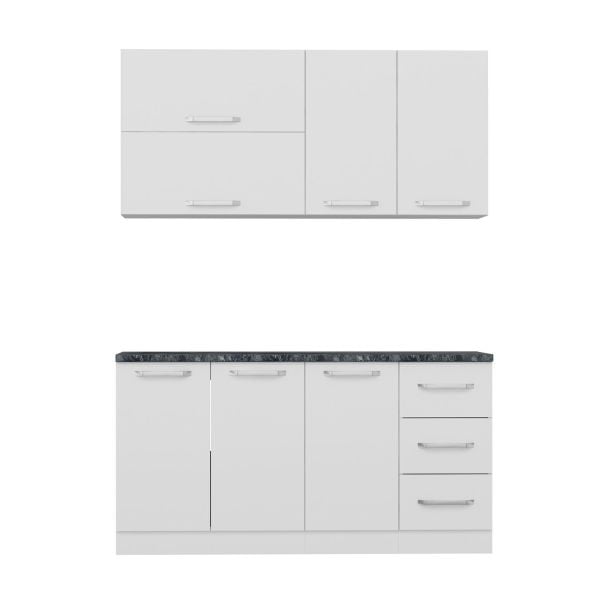 Minar 160 Cm Mutfak Dolabı Beyaz 160-B2