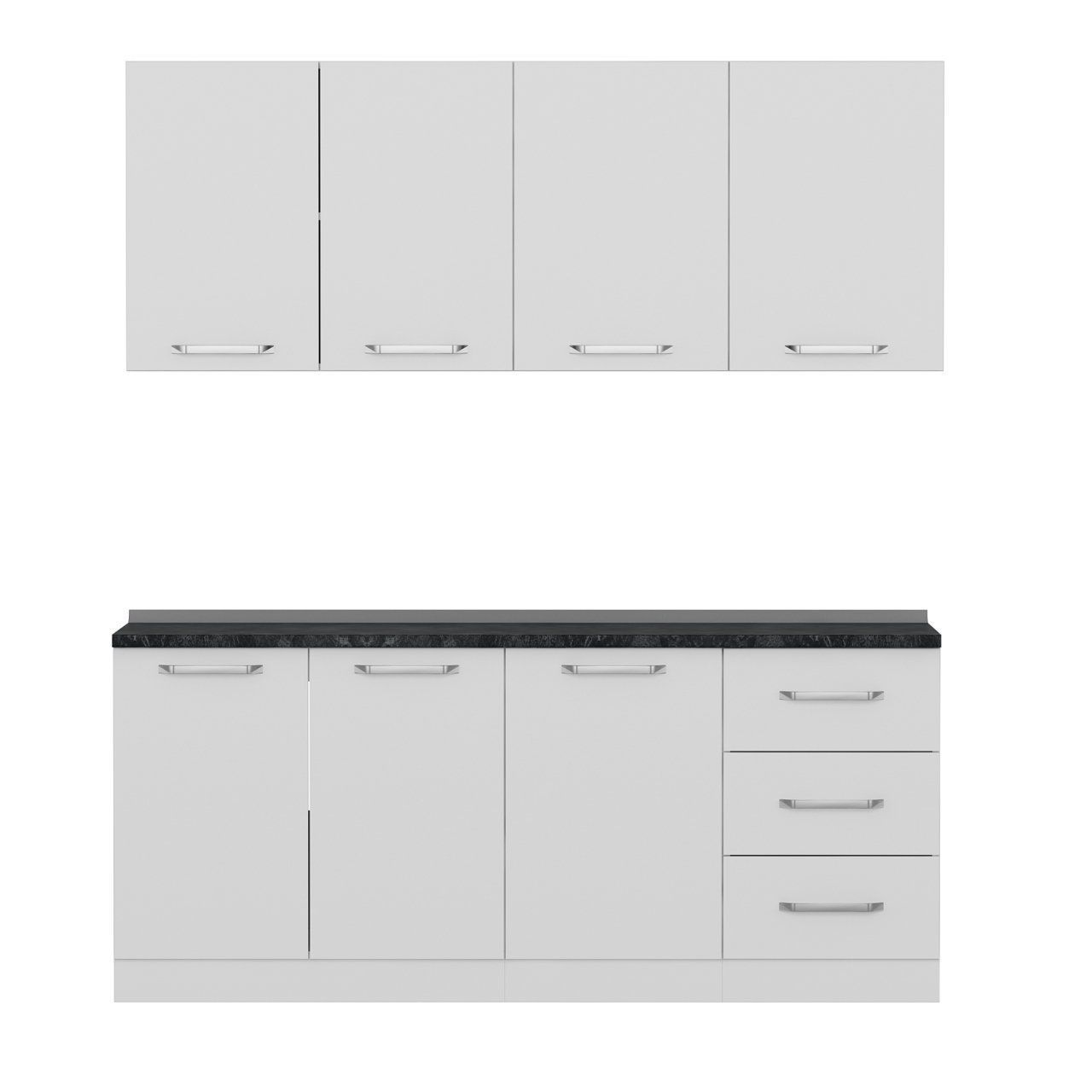 Minar 190 Cm Mutfak Dolabı Beyaz 190-B1