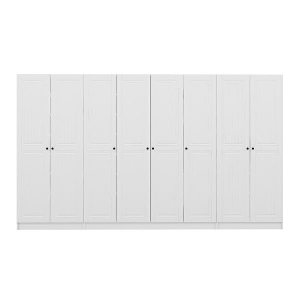 Minar Kale 210 Cm 8 Kapaklı 6B Raf Portmanto Byz Mbr İlkbahar Byz