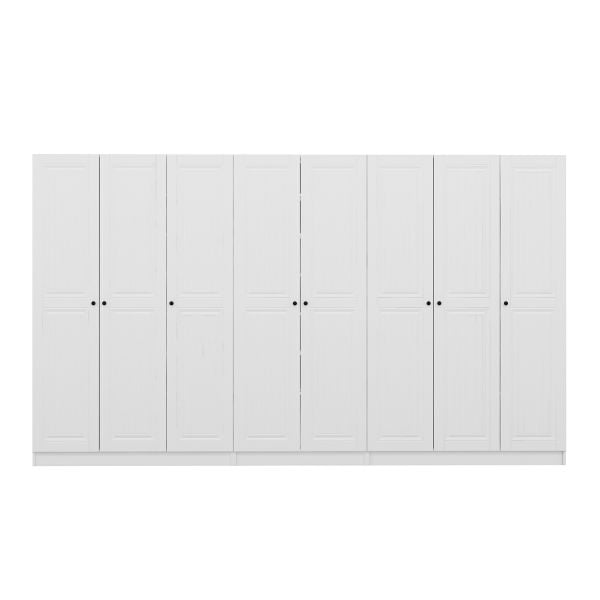 Minar Kale 210 Cm 8 Kapaklı 4B Raf Portmanto Byz Mbr İlkbahar Byz