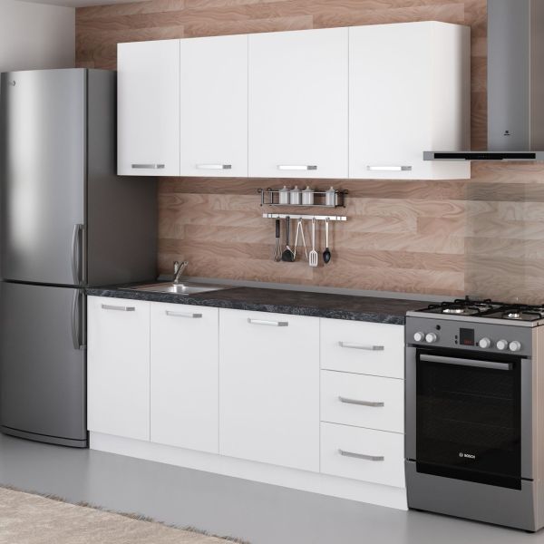 Minar 195 Cm Mutfak Dolabı Beyaz 195-B1