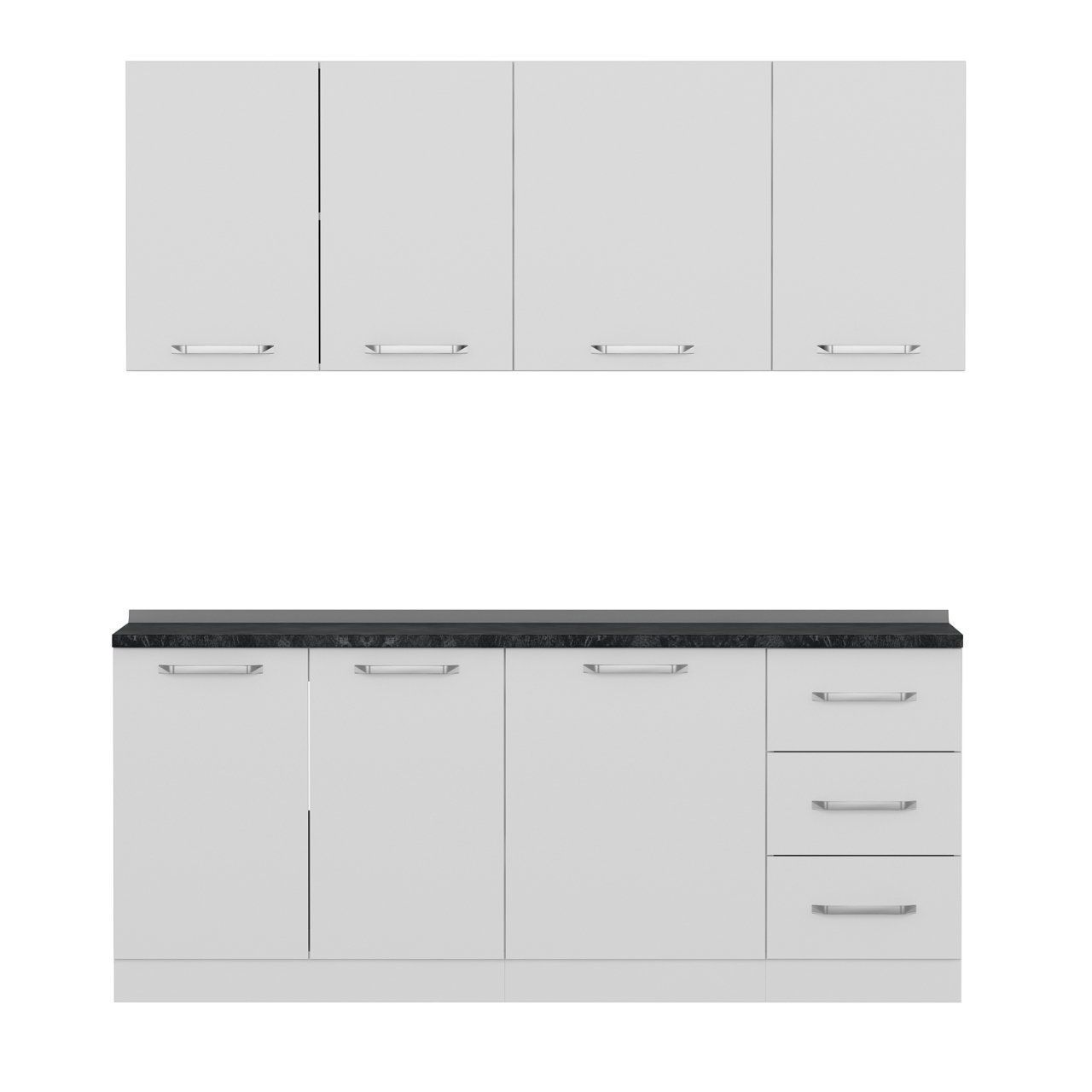 Minar 195 Cm Mutfak Dolabı Beyaz 195-B1