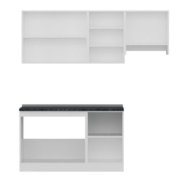 Minar 200 Cm Mutfak Dolabı Beyaz 200-B7