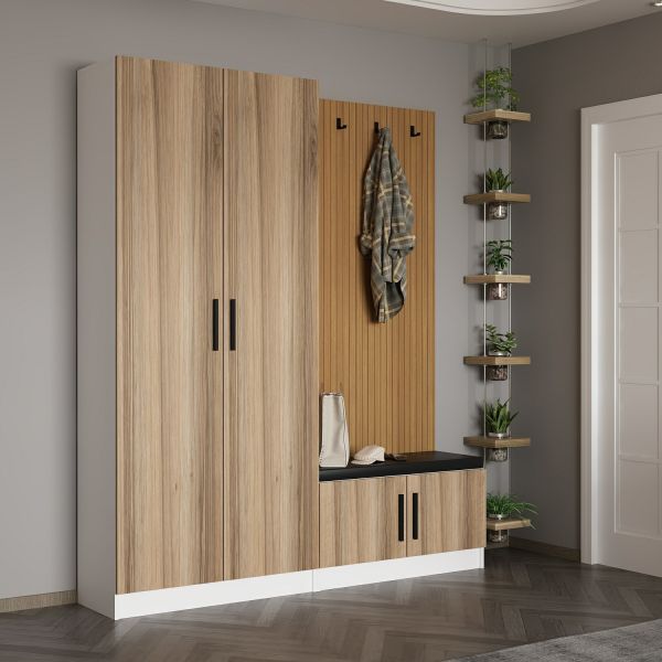 Minar Kale Dekor Panel 2 K 2B Raf Portmanto+Ayk Mind Byz Dore