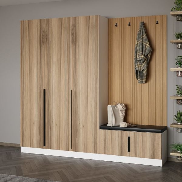 Kale Dekor Panel 3 K 1B Raf Portmanto+Ayk Mind Byz Dore Plus