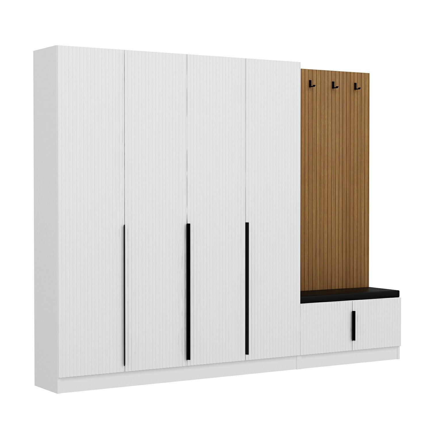 Kale Dekor Panel 4 K 2B Raf Portmanto+Ayk Mind Byz Mbr Çizg Byz