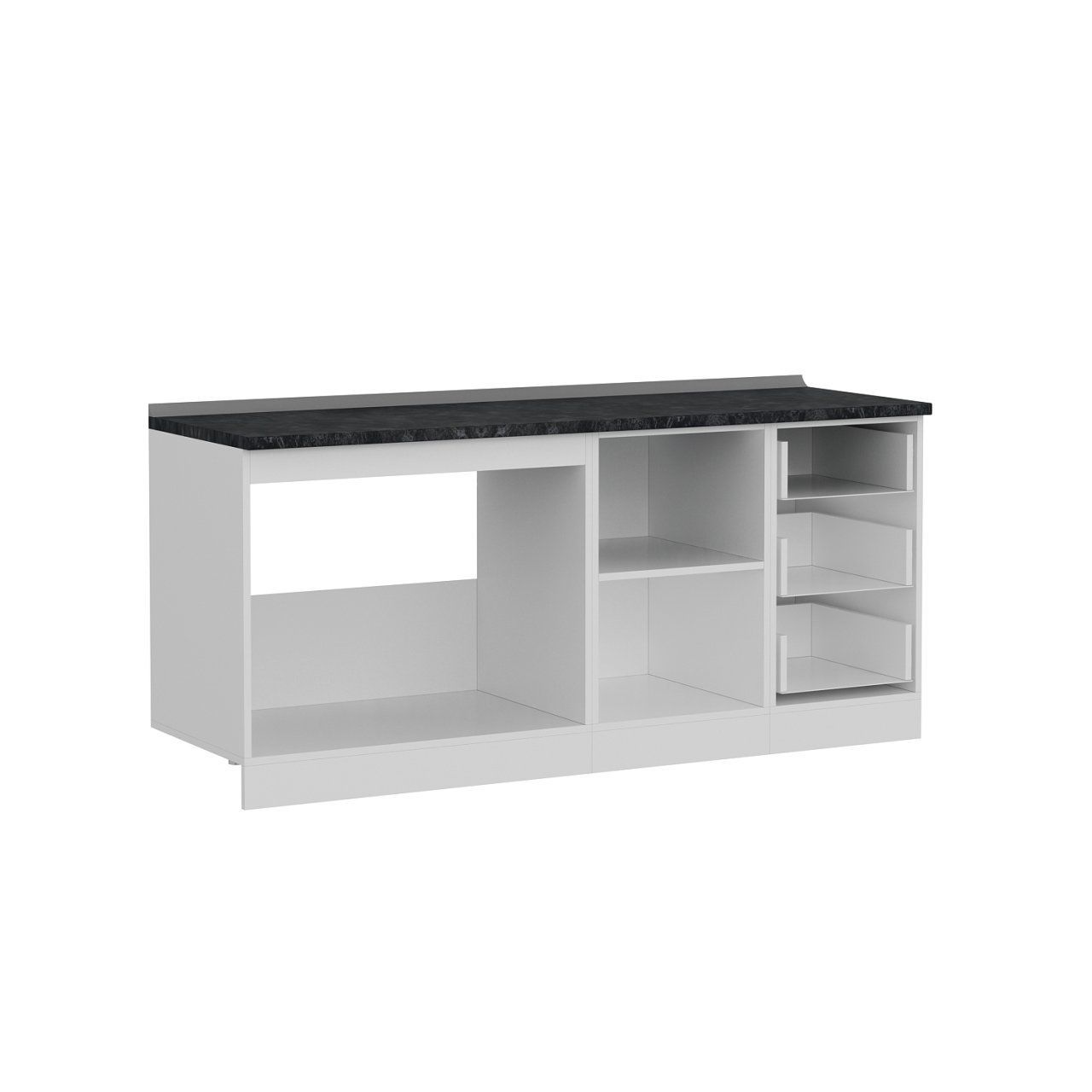 Minar 185 Cm Mutfak Dolabı Beyaz 185-B1-Alt Modül